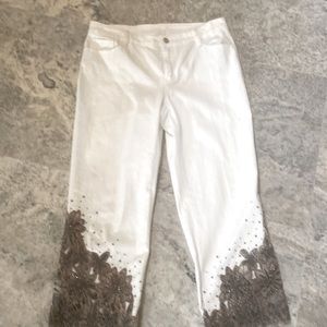 Designer Embellished Jeans